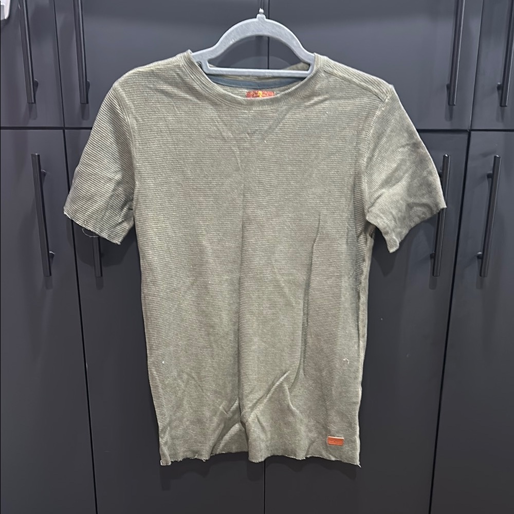 Classic Green Crew Neck Short Sleeve Tee